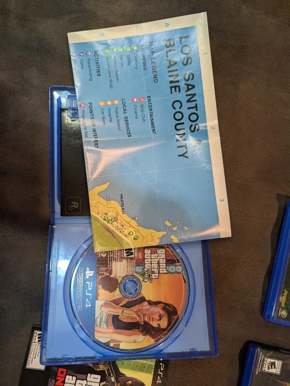 Grand Theft Auto V Five PS4 Game PlayStation 4 Game